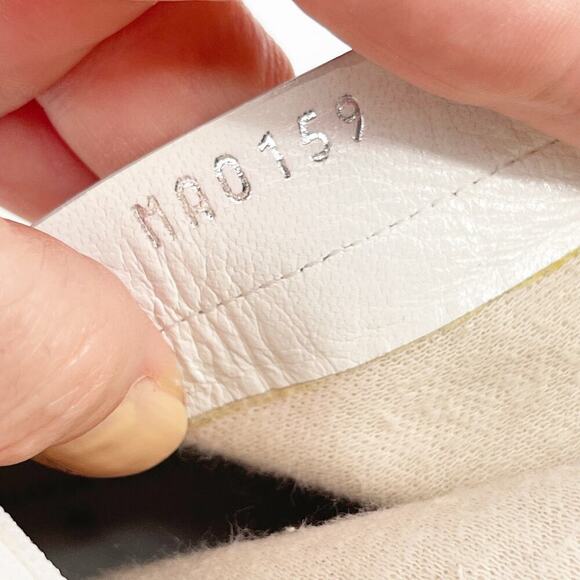 Louis Vuitton White Patent Leather Madeleine Ankle Sock Boot Logo size IT 37.5 - Picture 13 of 14